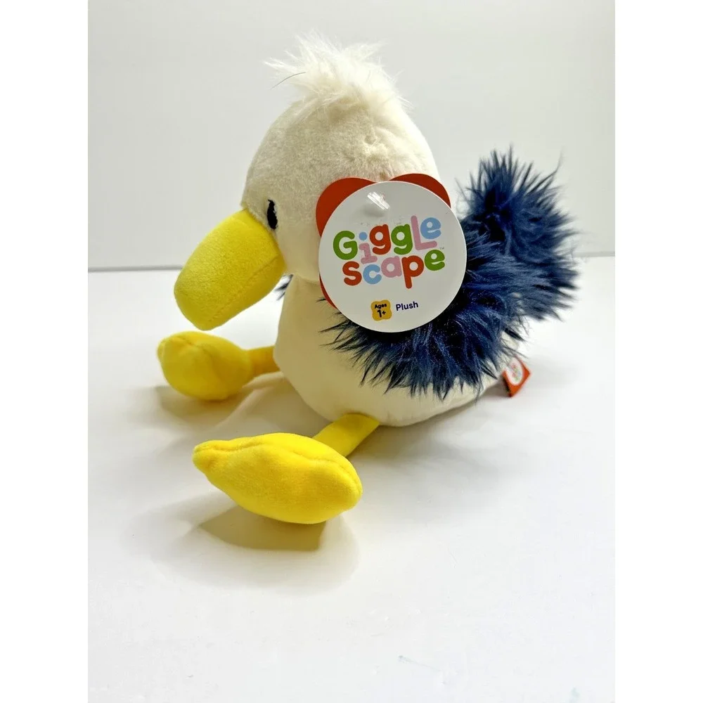 Giggle Scapes Pelican Bird Plush New Sitting 6